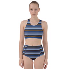 Stripey 7 Racer Back Bikini Set by anthromahe