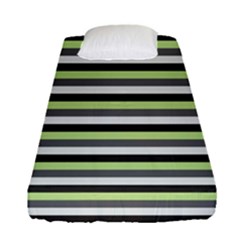 Stripey 8 Fitted Sheet (single Size) by anthromahe