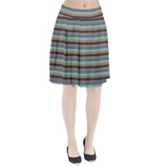 Stripey 10 Pleated Skirt