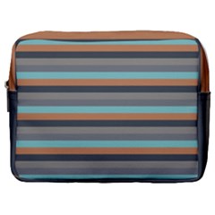 Stripey 10 Make Up Pouch (large)