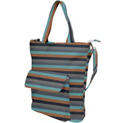 Stripey 10 Shoulder Tote Bag by anthromahe