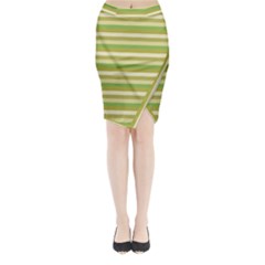 Stripey 11 Midi Wrap Pencil Skirt by anthromahe