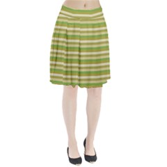 Stripey 11 Pleated Skirt by anthromahe