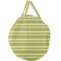 Stripey 11 Giant Round Zipper Tote View2