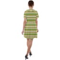 Stripey 11 Short Sleeve Shoulder Cut Out Dress  View2