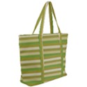 Stripey 11 Zip Up Canvas Bag View2