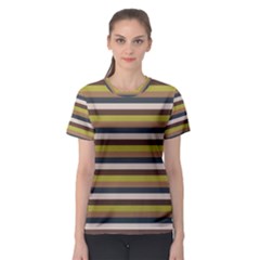 Stripey 12 Women s Sport Mesh Tee