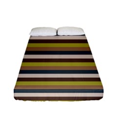 Stripey 12 Fitted Sheet (Full/ Double Size)