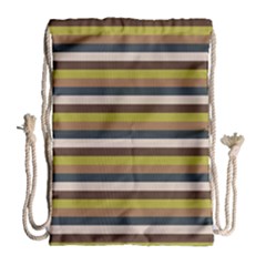 Stripey 12 Drawstring Bag (Large)