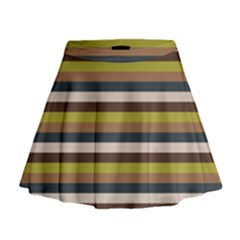 Stripey 12 Mini Flare Skirt