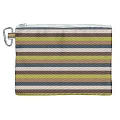 Stripey 12 Canvas Cosmetic Bag (XL)