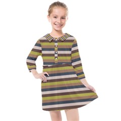 Stripey 12 Kids  Quarter Sleeve Shirt Dress
