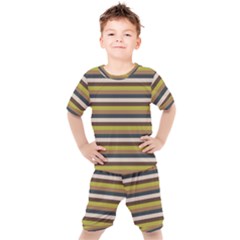 Stripey 12 Kids  Tee and Shorts Set