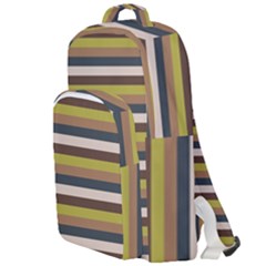 Stripey 12 Double Compartment Backpack