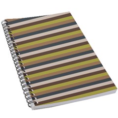 Stripey 12 5.5  x 8.5  Notebook