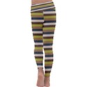 Stripey 12 Kids  Lightweight Velour Classic Yoga Leggings View4