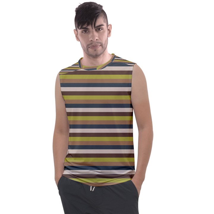 Stripey 12 Men s Regular Tank Top