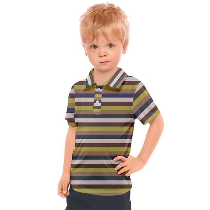 Stripey 12 Kids  Polo Tee