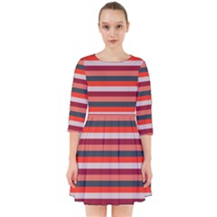 Stripey 13 Smock Dress by anthromahe