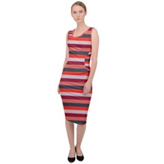 Stripey 13 Sleeveless Pencil Dress by anthromahe