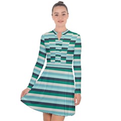 Stripey 14 Long Sleeve Panel Dress by anthromahe