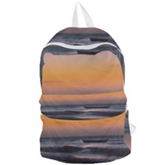 Seascape Sunset At Jericoacoara, Ceara, Brazil Foldable Lightweight Backpack by dflcprintsclothing