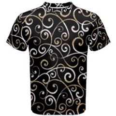 Swirly Gyrl Men s Cotton Tee by mccallacoulture