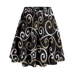 Swirly Gyrl High Waist Skirt