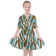 Floral Rivers Kids  All Frills Chiffon Dress by mccallacoulture