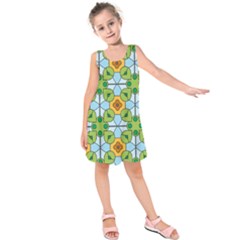 Df Artisano Vision Kids  Sleeveless Dress by deformigo