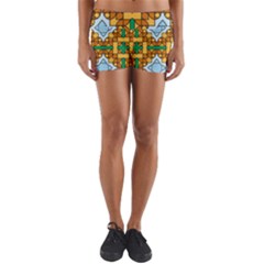 Df Addison Zingo Yoga Shorts by deformigo