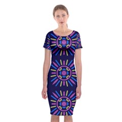 Df Kaysie Rainolds Classic Short Sleeve Midi Dress by deformigo