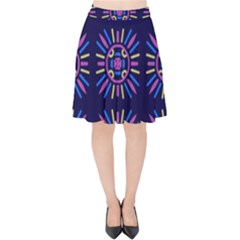 Df Kaysie Rainolds Velvet High Waist Skirt by deformigo