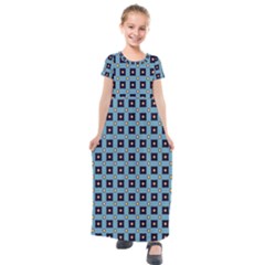 Df Teo Marini Kids  Short Sleeve Maxi Dress by deformigo