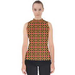 Df Aida Vicenti Mock Neck Shell Top by deformigo