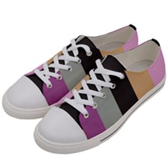 Stripey 16 Women s Low Top Canvas Sneakers by anthromahe