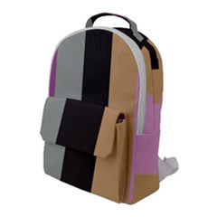 Stripey 16 Flap Pocket Backpack (large) by anthromahe