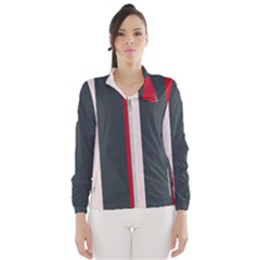 Stripey 18 Women s Windbreaker by anthromahe