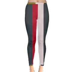 Stripey 18 Inside Out Leggings by anthromahe
