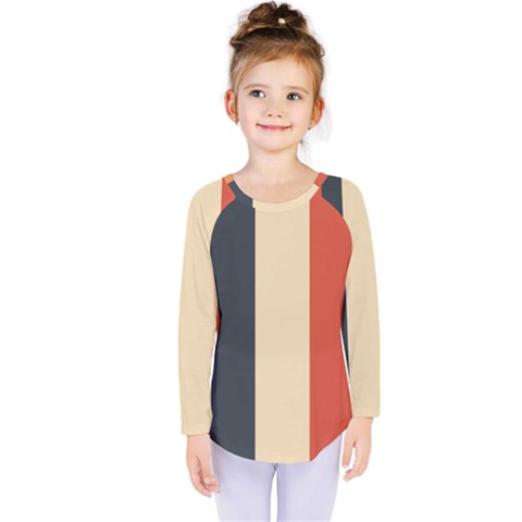 Stripey 22 Kids  Long Sleeve Tee by anthromahe