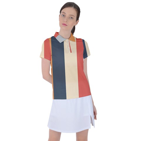 Stripey 22 Women s Polo Tee by anthromahe