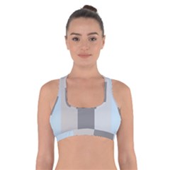 Stripey 24 Cross Back Sports Bra by anthromahe