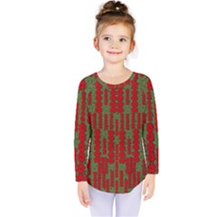 Bloom In Yule Season Colors Kids  Long Sleeve Tee