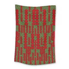 Bloom In Yule Season Colors Small Tapestry by pepitasart