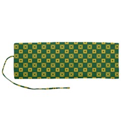 Df Green Domino Roll Up Canvas Pencil Holder (m)