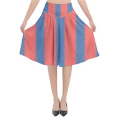 Living Pacific  Flared Midi Skirt by anthromahe