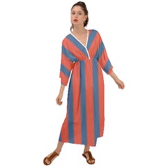 Living Pacific  Grecian Style  Maxi Dress