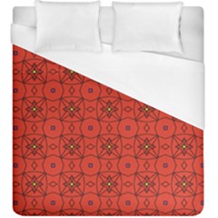 Tiling Zip A Dee Doo Dah+designs+red+color+by+code+listing+1 8 [converted] Duvet Cover (king Size) by deformigo