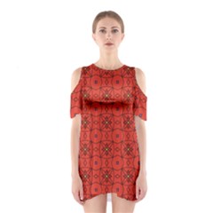 Tiling Zip A Dee Doo Dah+designs+red+color+by+code+listing+1 8 [converted] Shoulder Cutout One Piece Dress