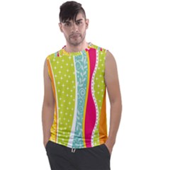 Abstract Lines Men s Regular Tank Top by designsbymallika